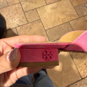 Pink Tory Burch pink mini mini kitten heal